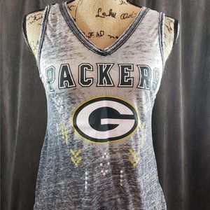 NFL Green Bay Packers Juniors Sleeveless Tank XS